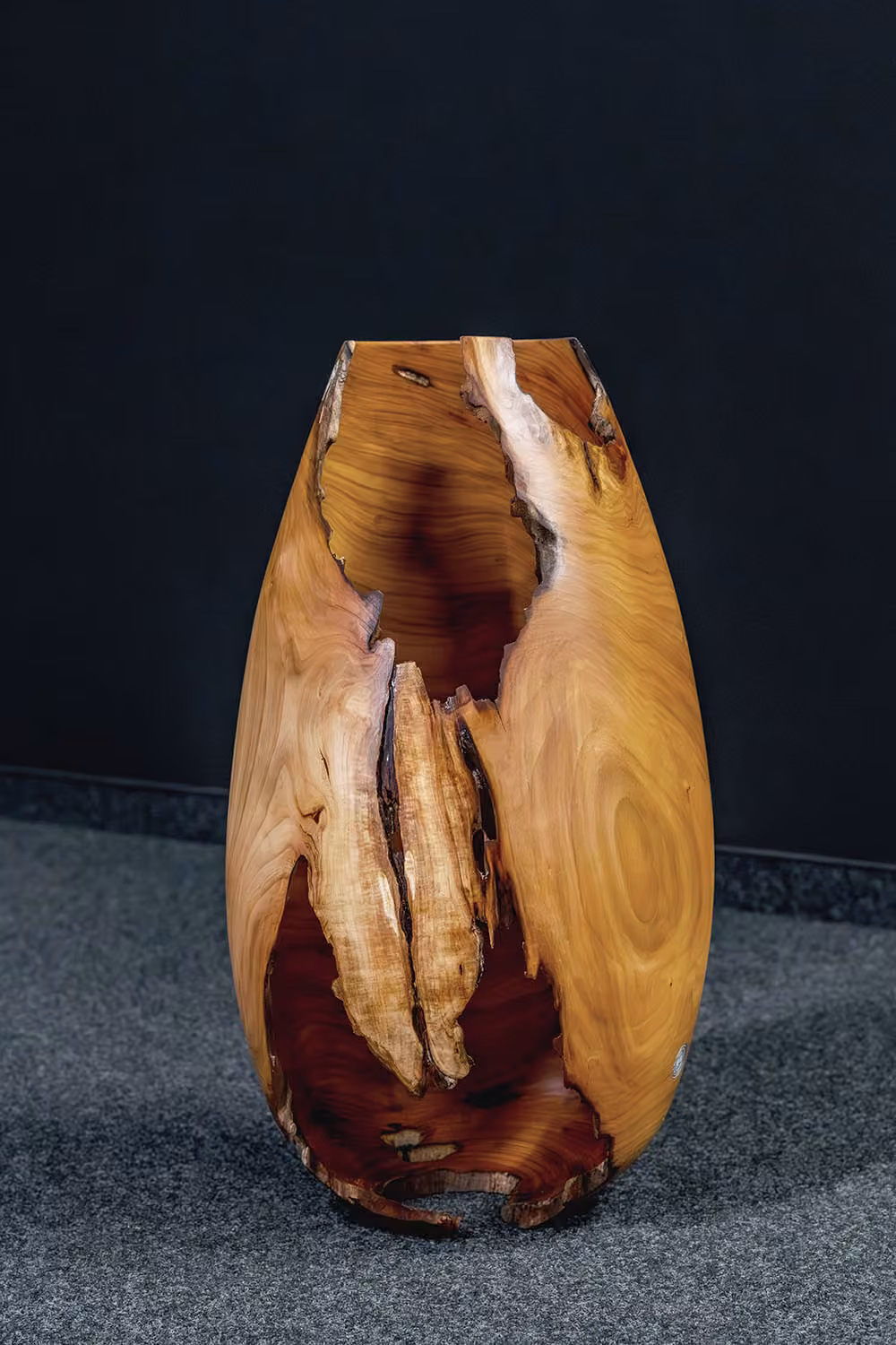 gedrechselte Holzvasen | Holz Vasen